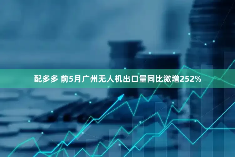配多多 前5月广州无人机出口量同比激增252%
